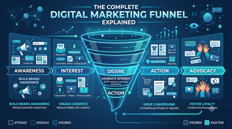 The Complete Digital Marketing Funnel Explained