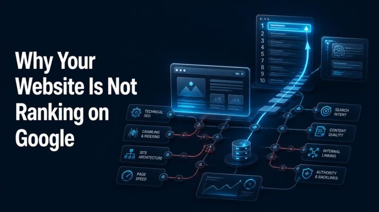 Why Your Website Is Not Ranking on Google